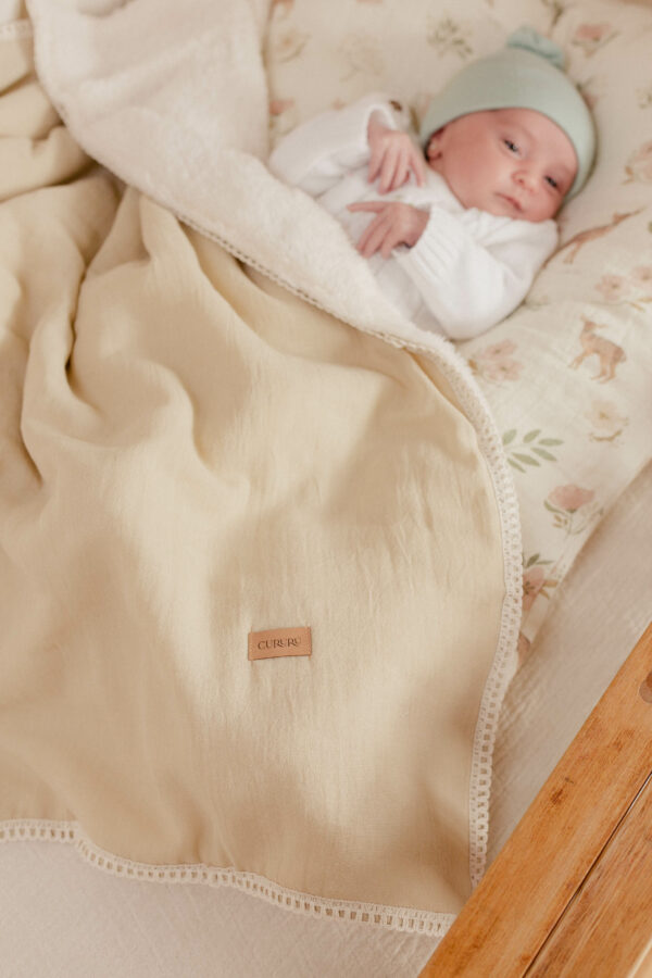 Manta Muselina con corderito LISA