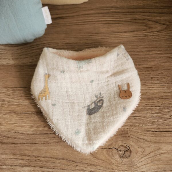 Babero bandana abrigada