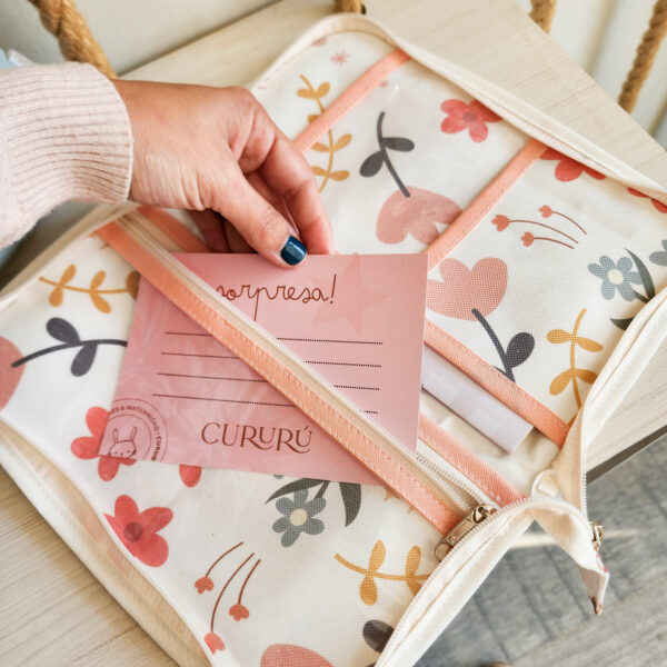 Porta Documento Pediátrico - Flower