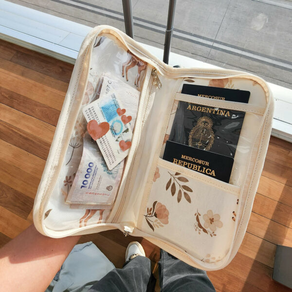 Porta Documento Pediátrico - Flower