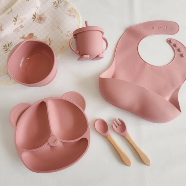 Set Primeras Comidas Silicona 7 pzas