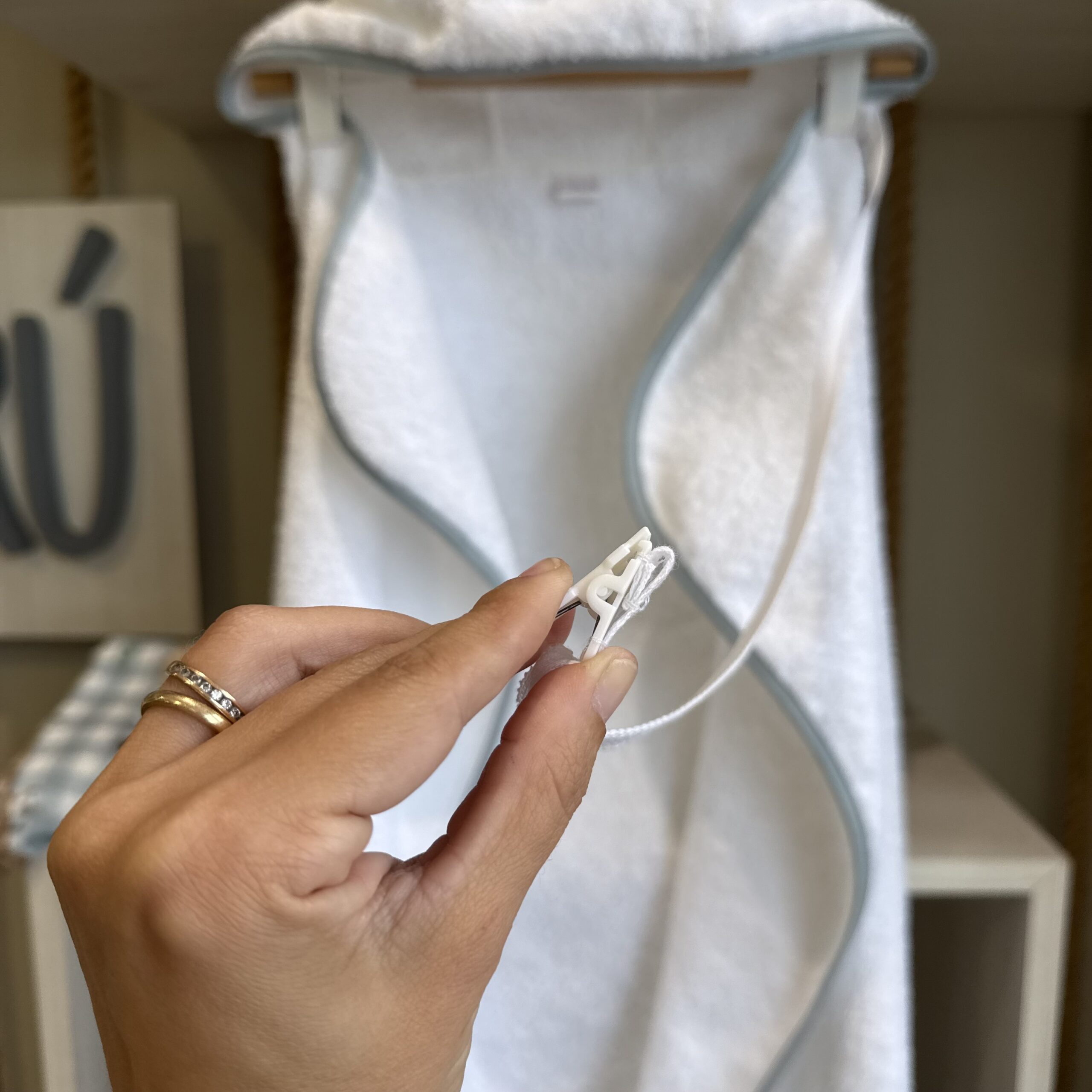 Toallón manos libres