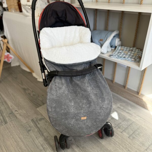 Porta Enfant de coche y butaca - Gris gastado