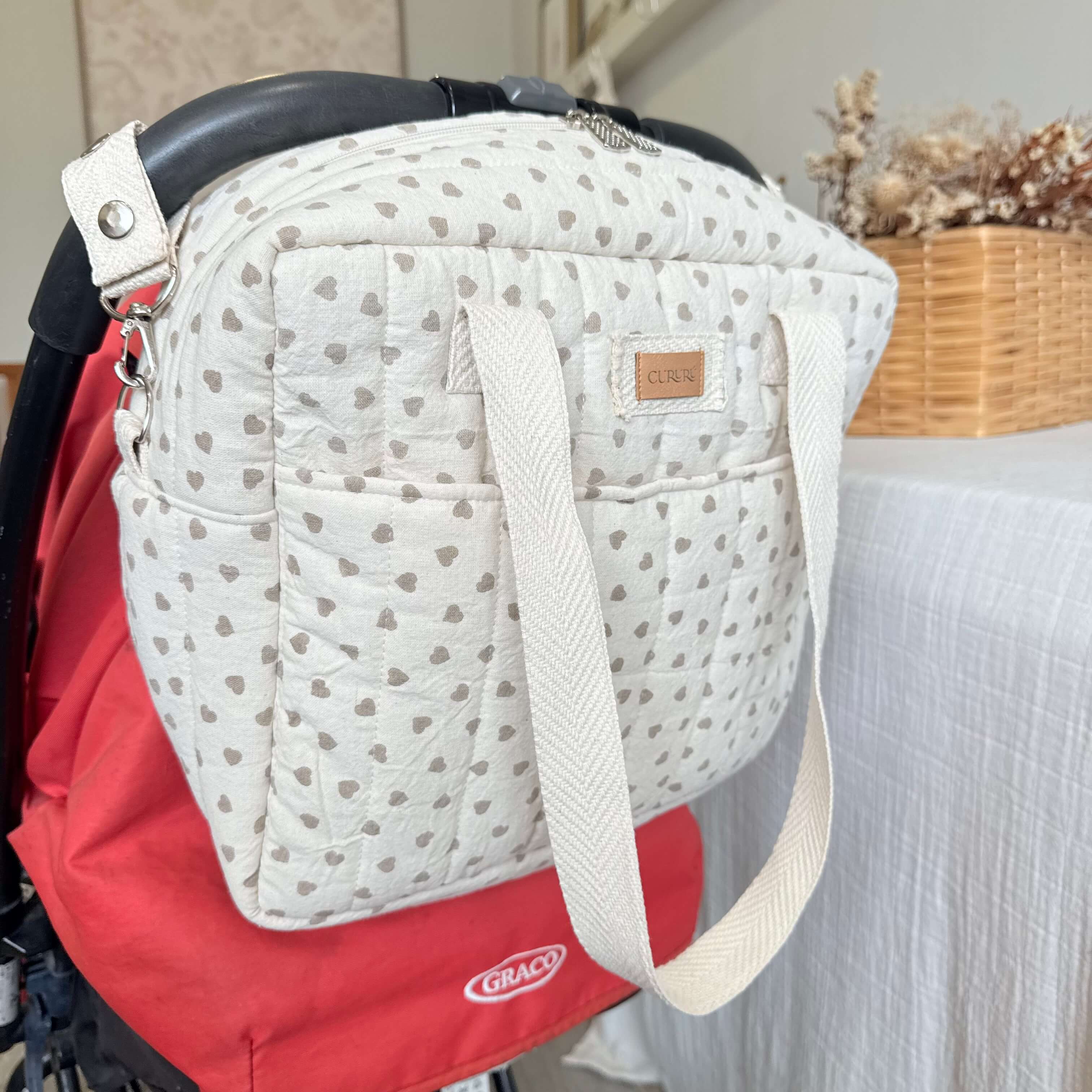 Bolso Maternal - Corazones
