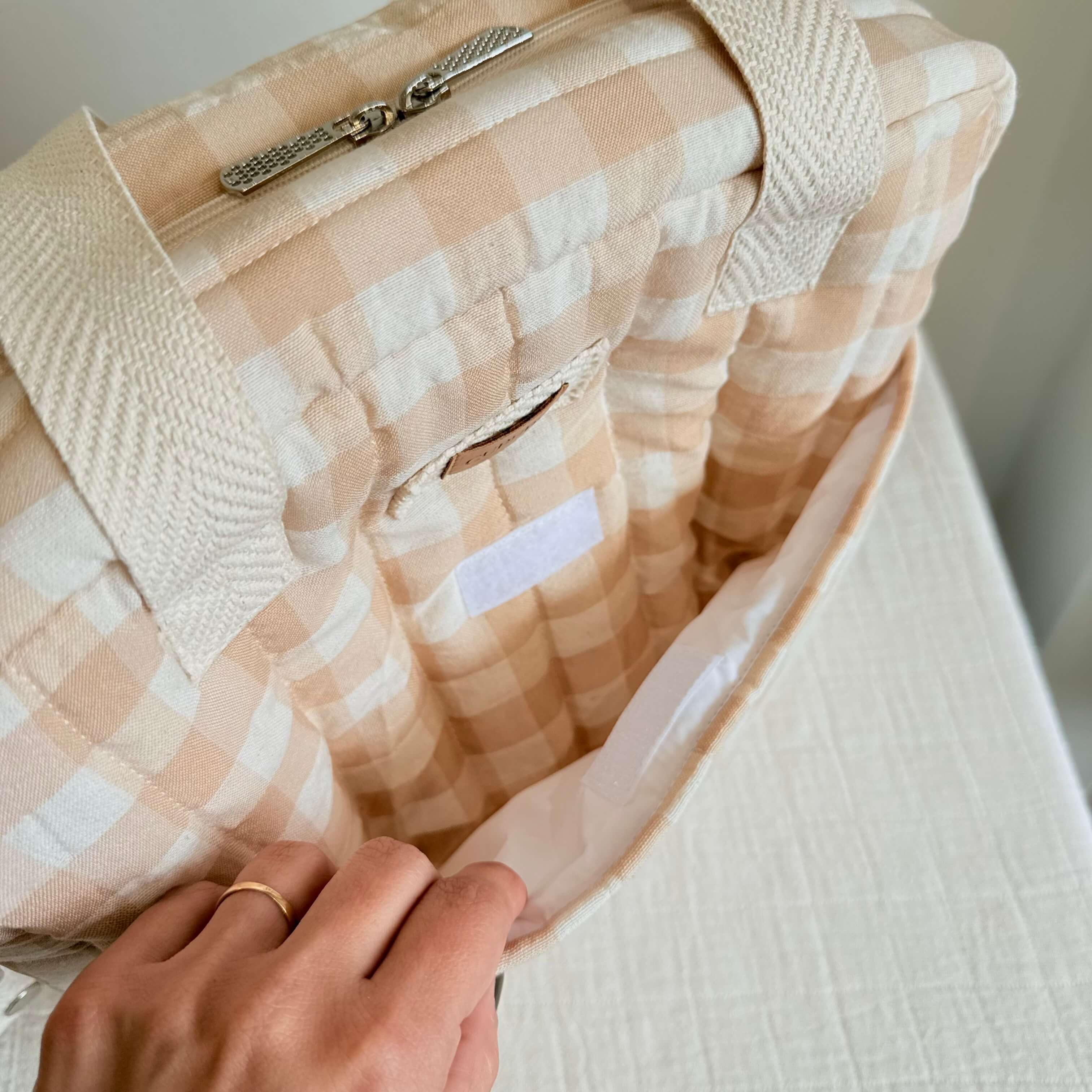 Bolso Maternal - Arena Vichy