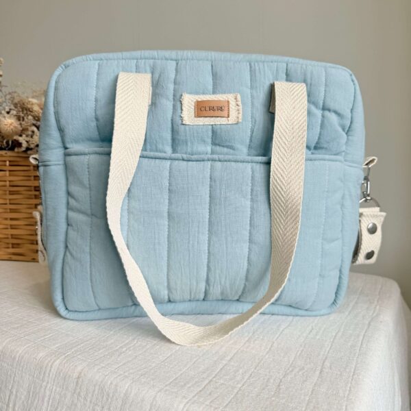 Bolso Maternal - Celeste
