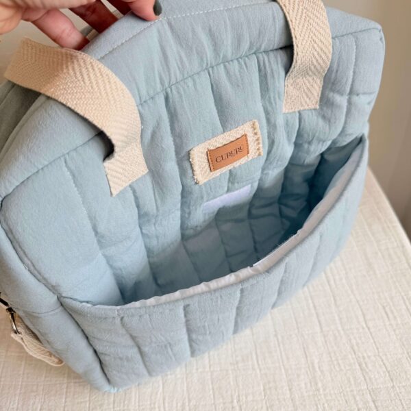 Bolso Maternal - Celeste